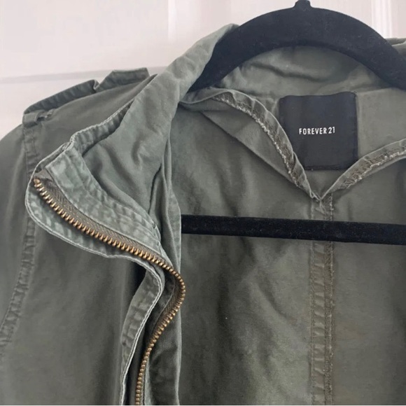 Camo Green Utility Jacket - Picture 1 of 3